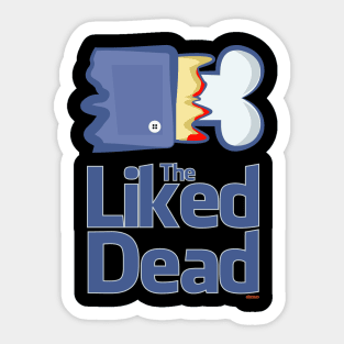 The Liked Dead Sticker